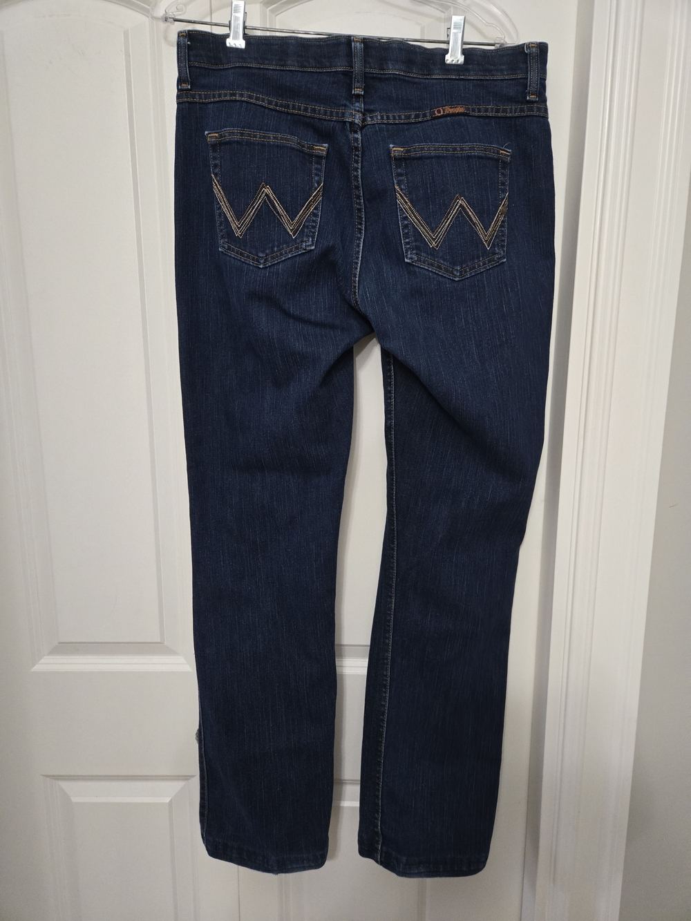 Wrangler Q-Baby Women's Dark Blue Boot Cut Jeans